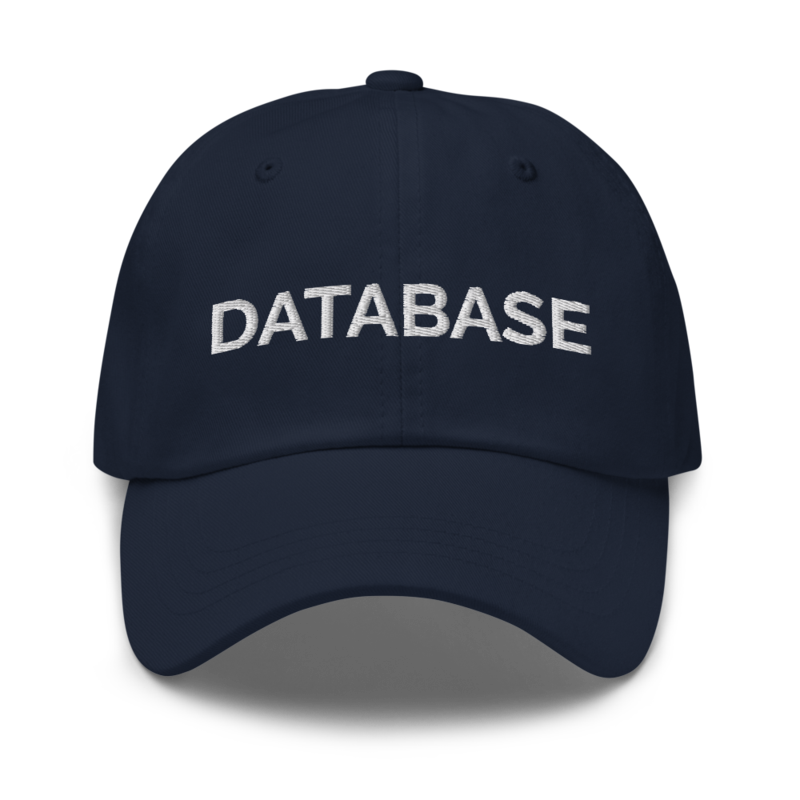 Database Hat - Navy