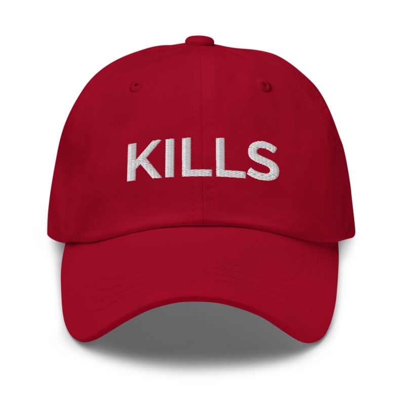 Kills Hat - Cranberry