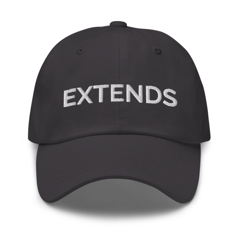 Extends Hat - Dark Grey