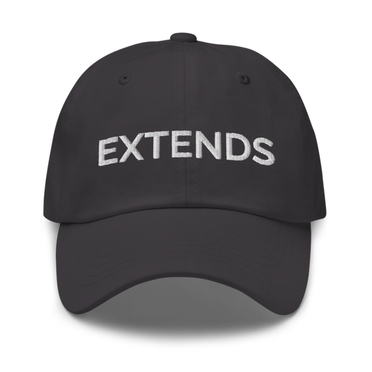 Extends Hat - Dark Grey