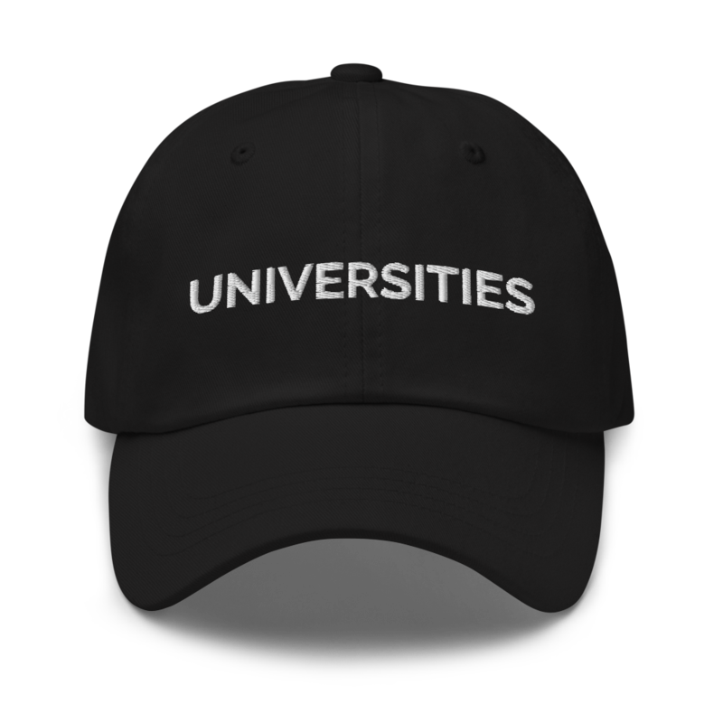 Universities Hat - Black