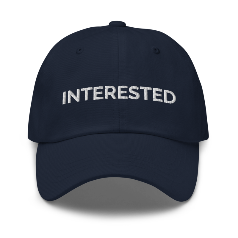 Interested Hat - Navy