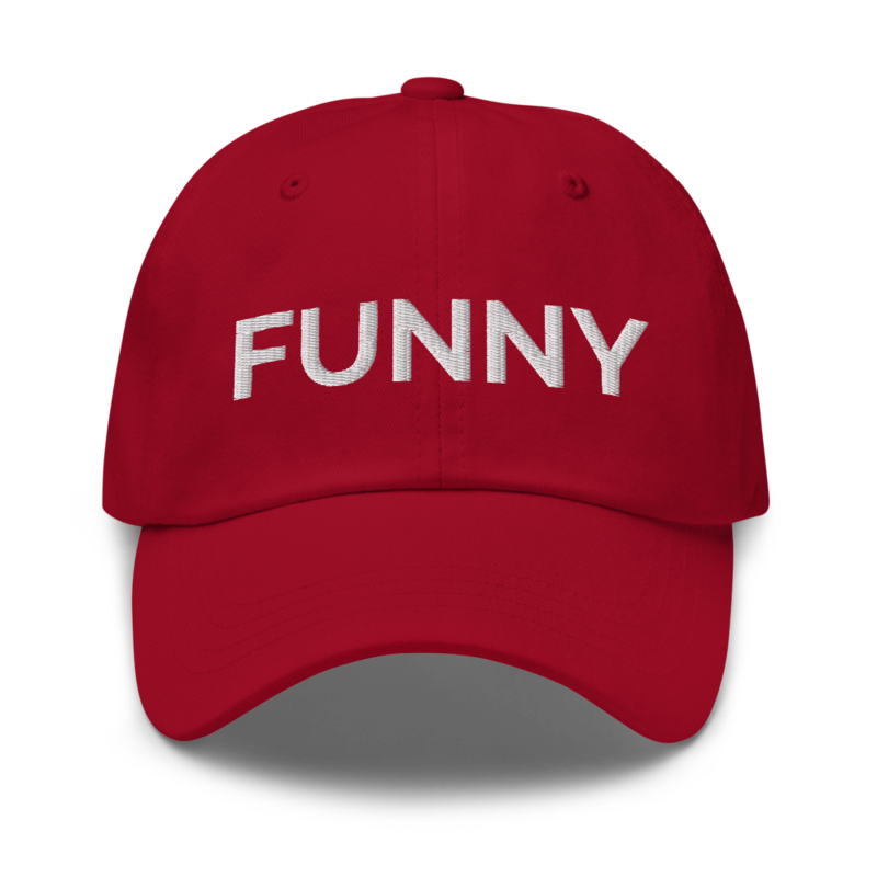 Funny Hat - Cranberry