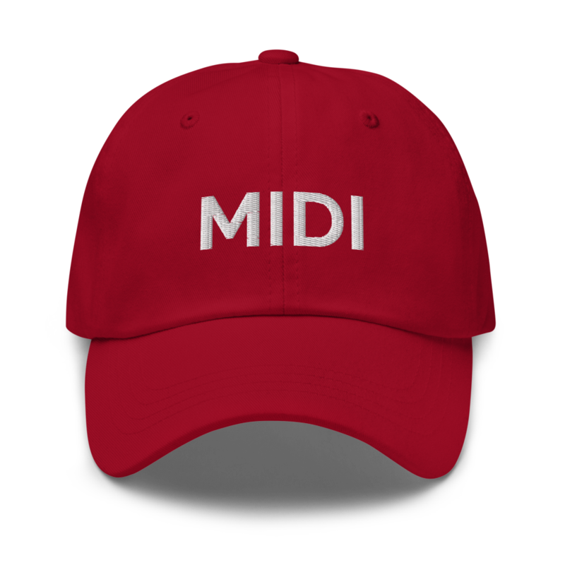 Midi Hat - Cranberry