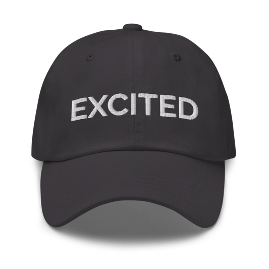 Excited Hat - Dark Grey