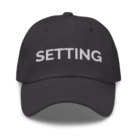 Setting Hat - Dark Grey