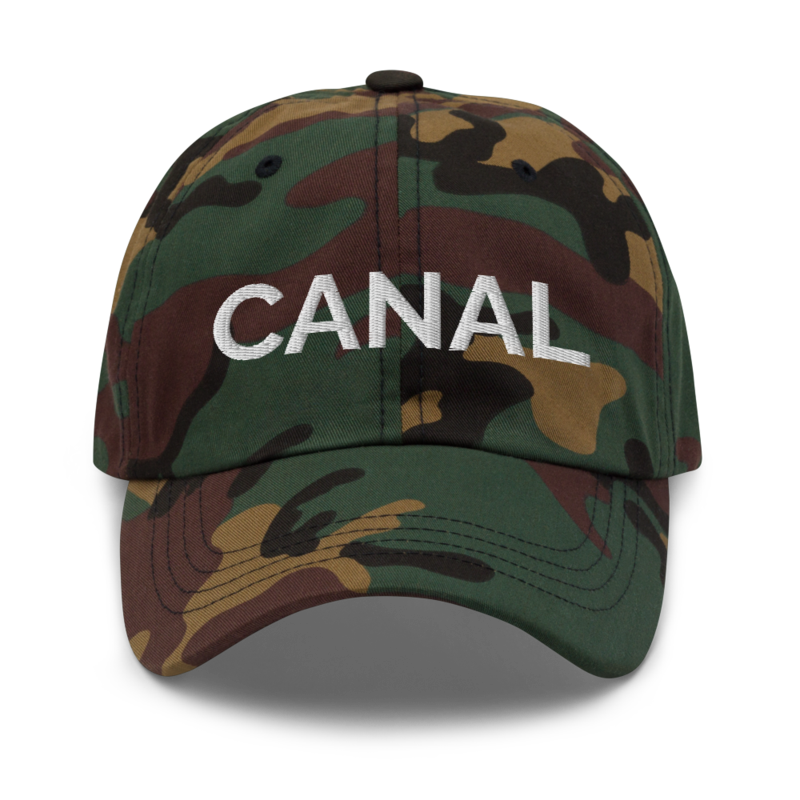 Canal Hat - Green Camo
