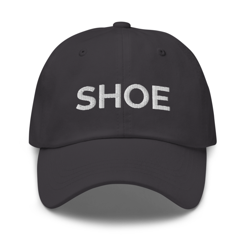 Shoe Hat - Dark Grey