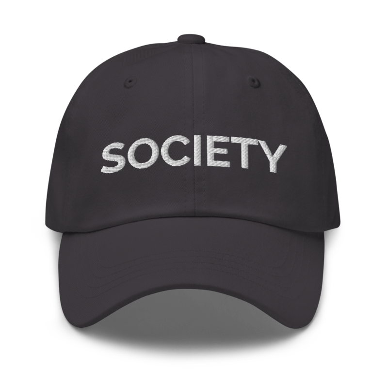 Society Hat - Dark Grey