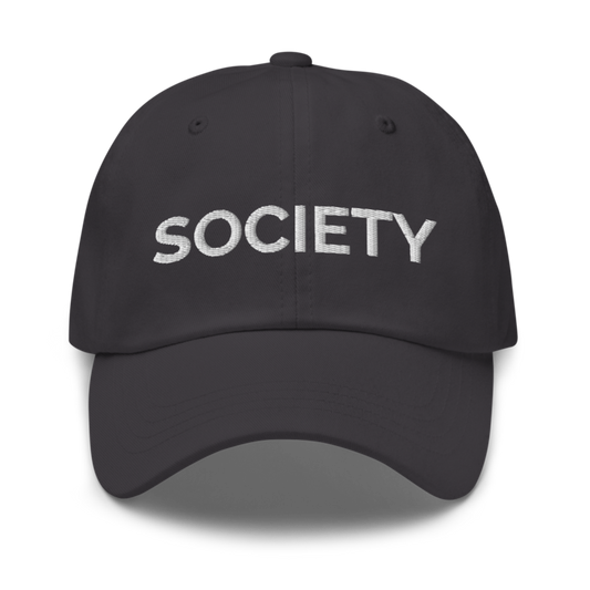 Society Hat - Dark Grey