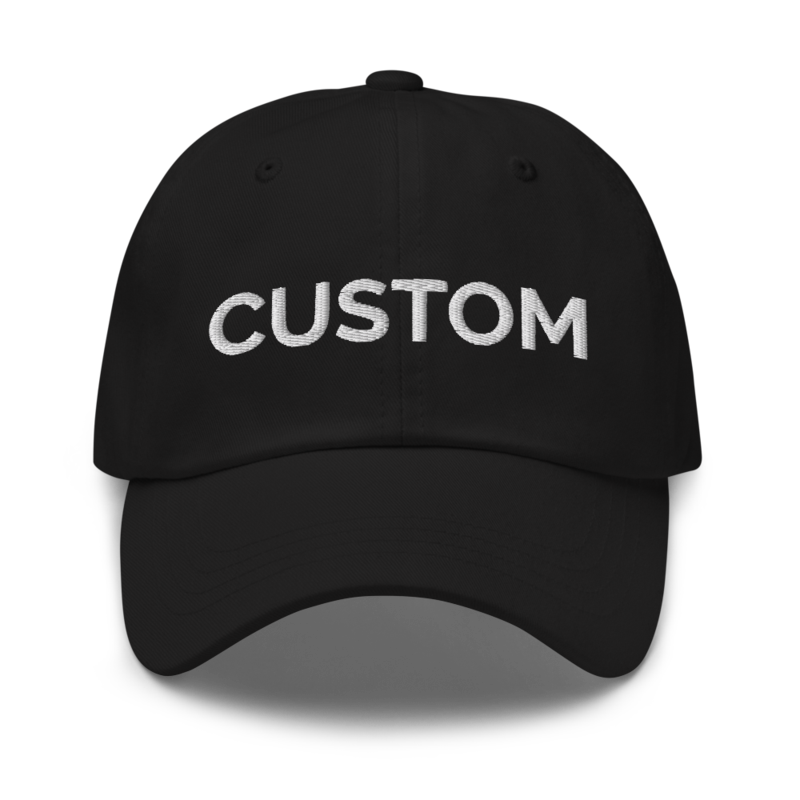 Custom Hat - Black