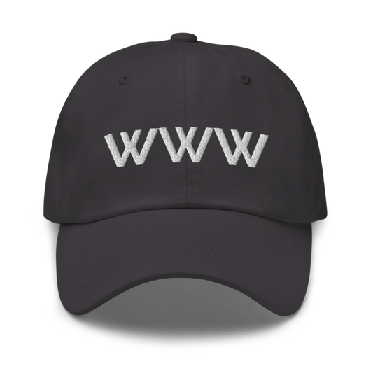 Www Hat - Dark Grey