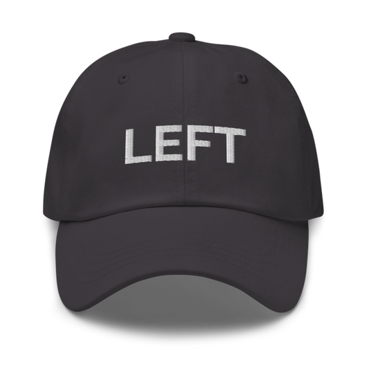 Left Hat - Dark Grey