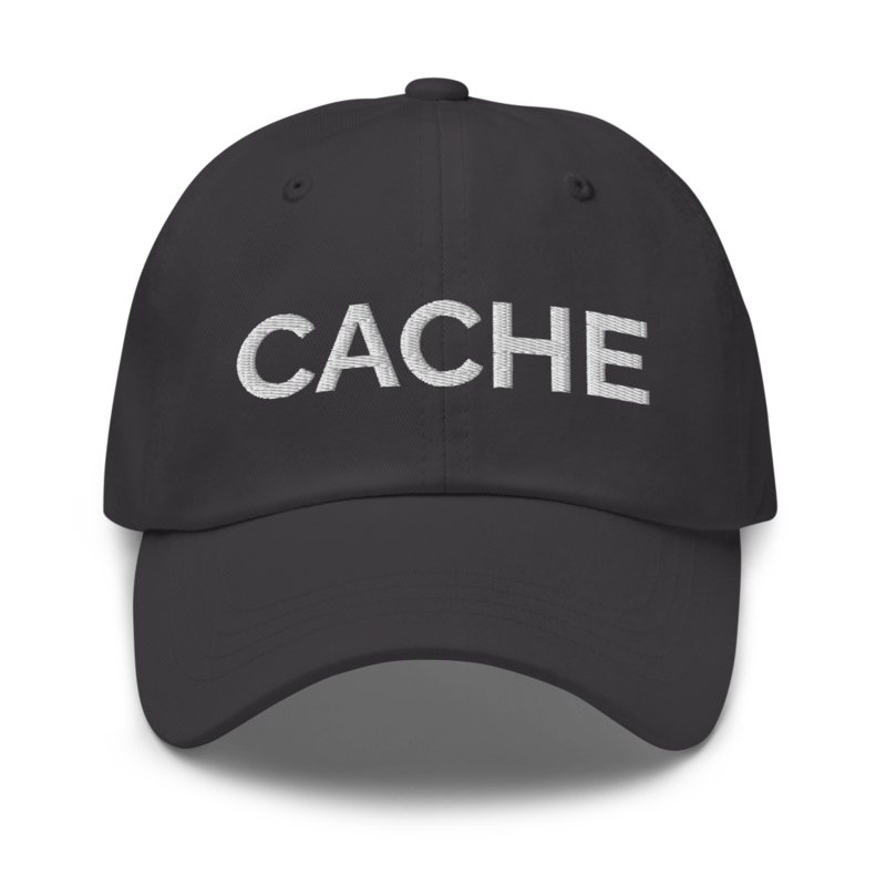 Cache Hat - Dark Grey