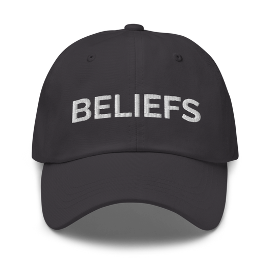 Beliefs Hat - Dark Grey