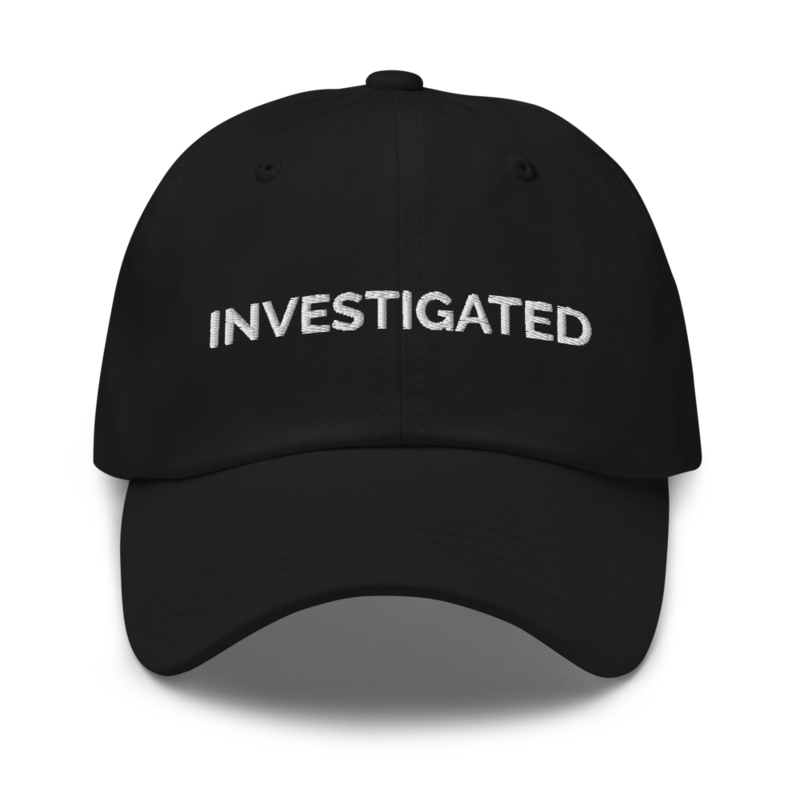 Investigated Hat - Black