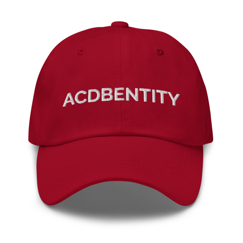 Acdbentity Hat - Cranberry