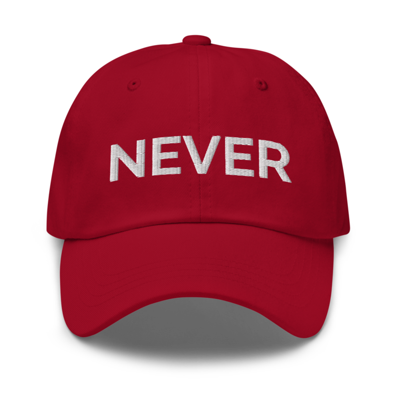 Never Hat - Cranberry