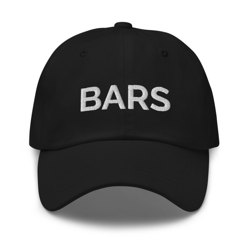 Bars Hat - Black