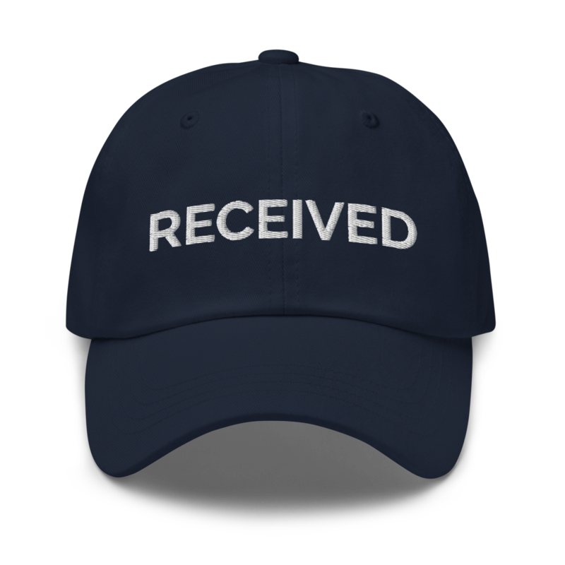 Received Hat - Navy