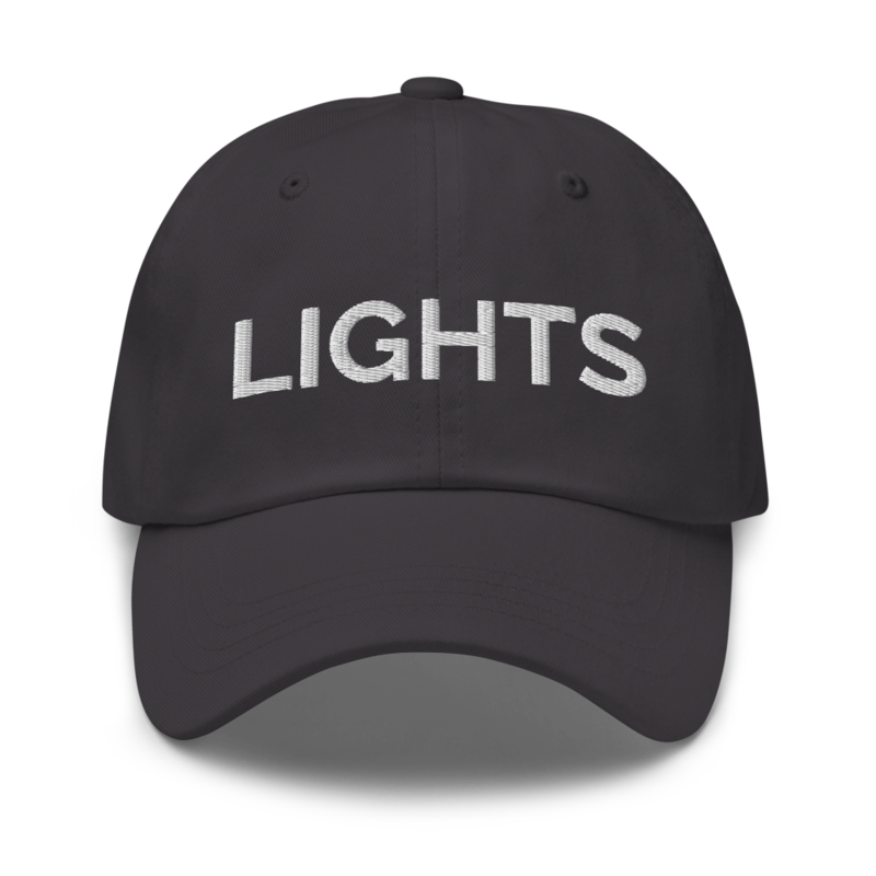 Lights Hat - Dark Grey