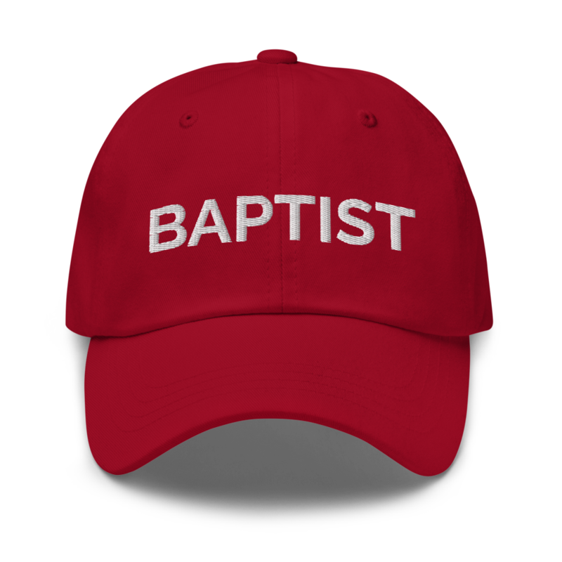 Baptist Hat - Cranberry