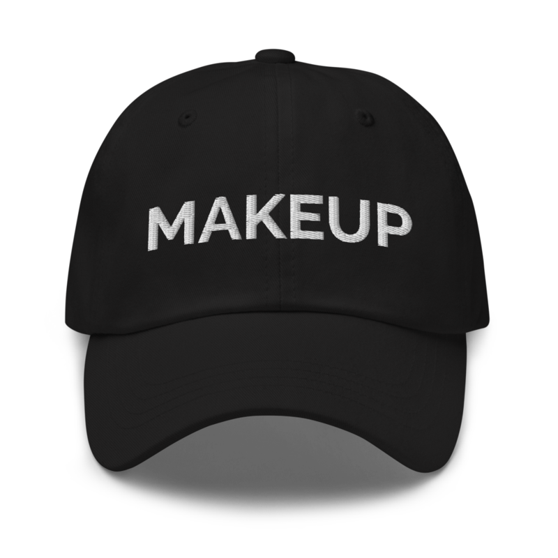 Makeup Hat - Black