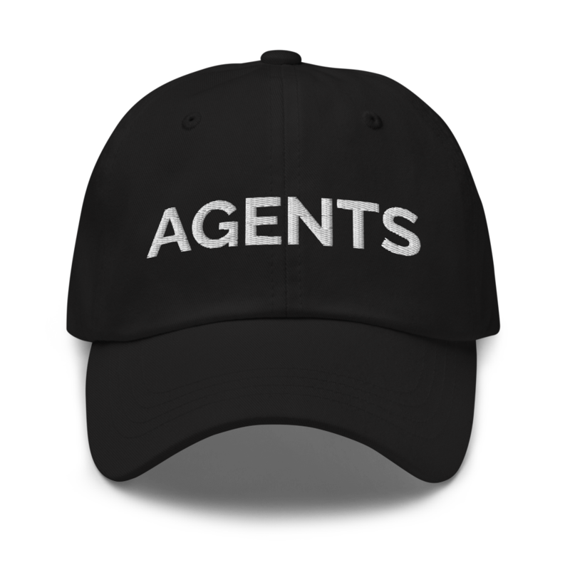 Agents Hat - Black