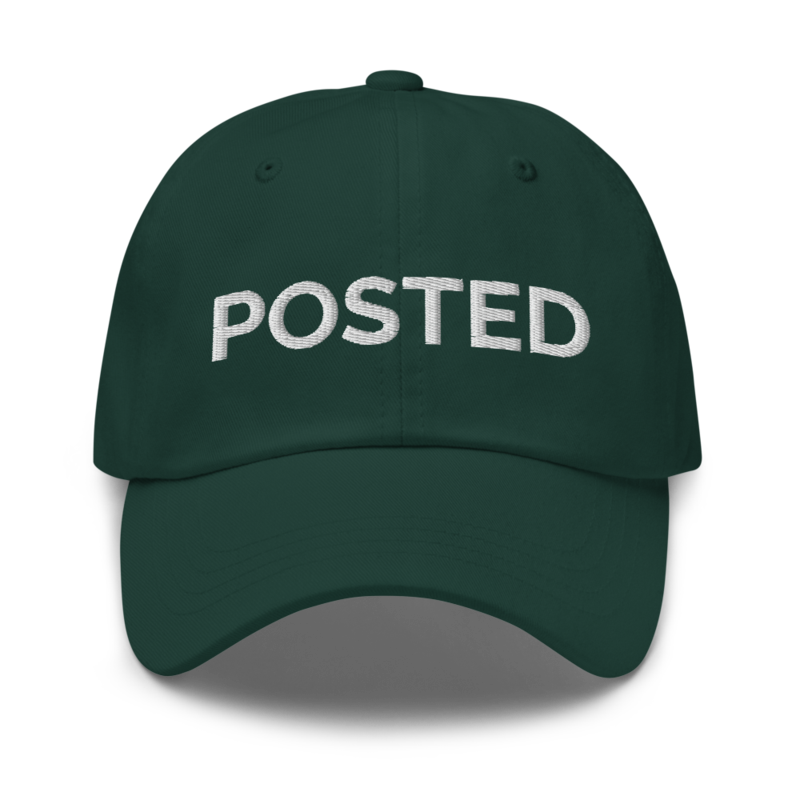 Posted Hat - Spruce