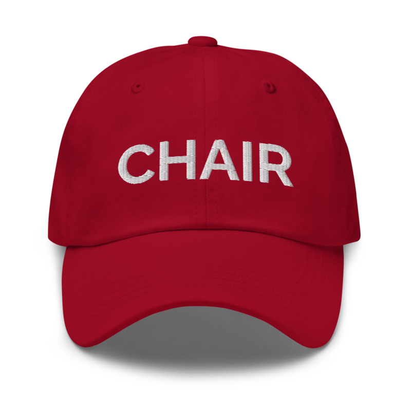 Chair Hat - Cranberry