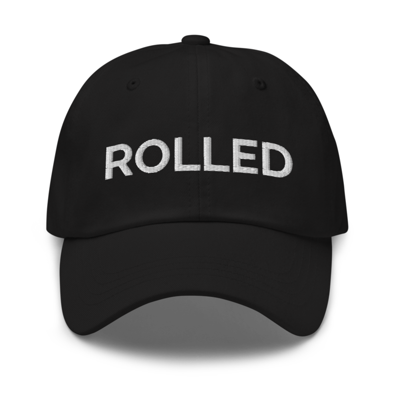 Rolled Hat - Black