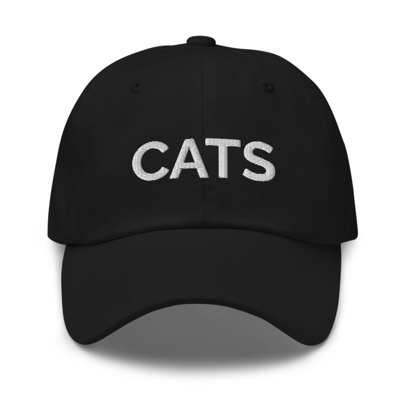 Cats Hat - Black