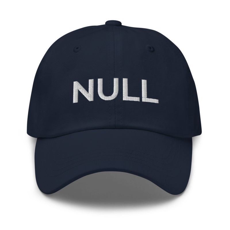 Null Hat - Navy