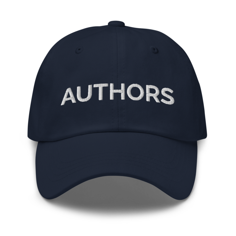 Authors Hat - Navy