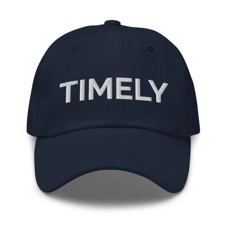 Timely Hat - Navy