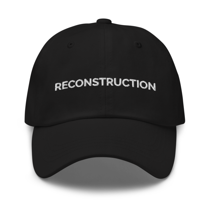 Reconstruction Hat - Black