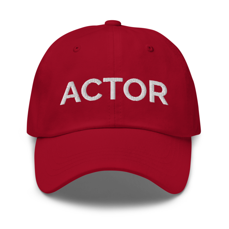 Actor Hat - Cranberry