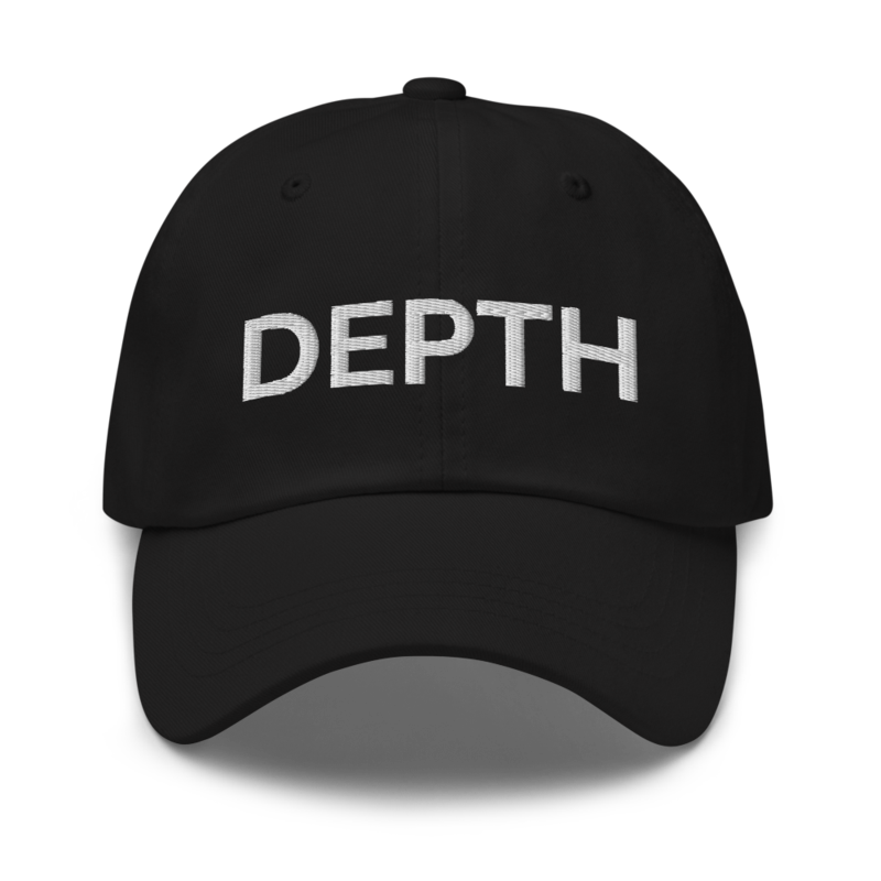 Depth Hat - Black