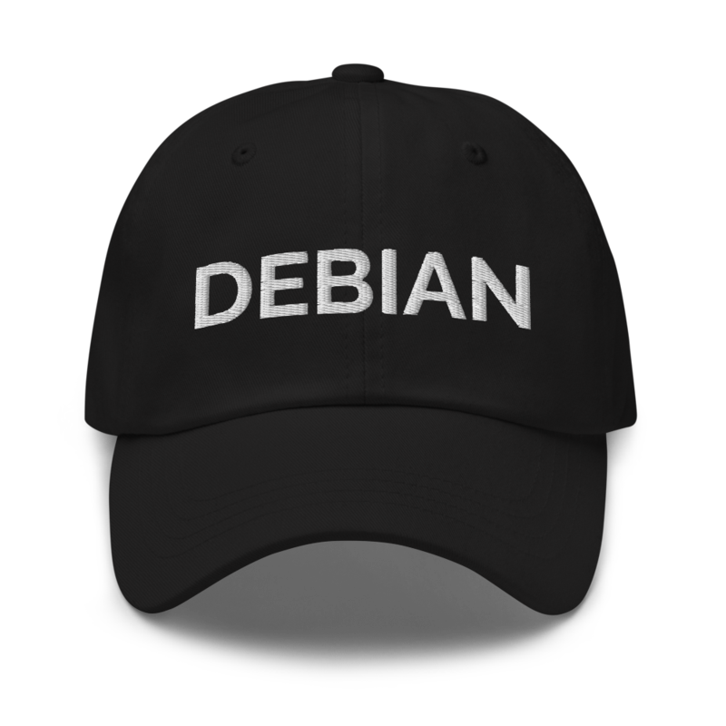 Debian Hat - Black