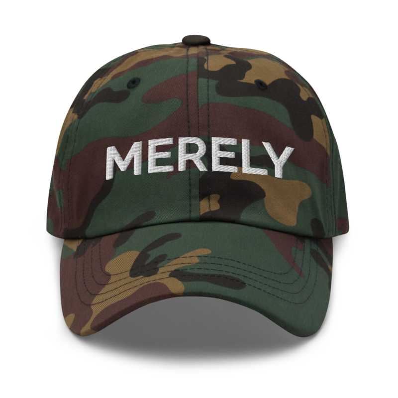 Merely Hat - Green Camo