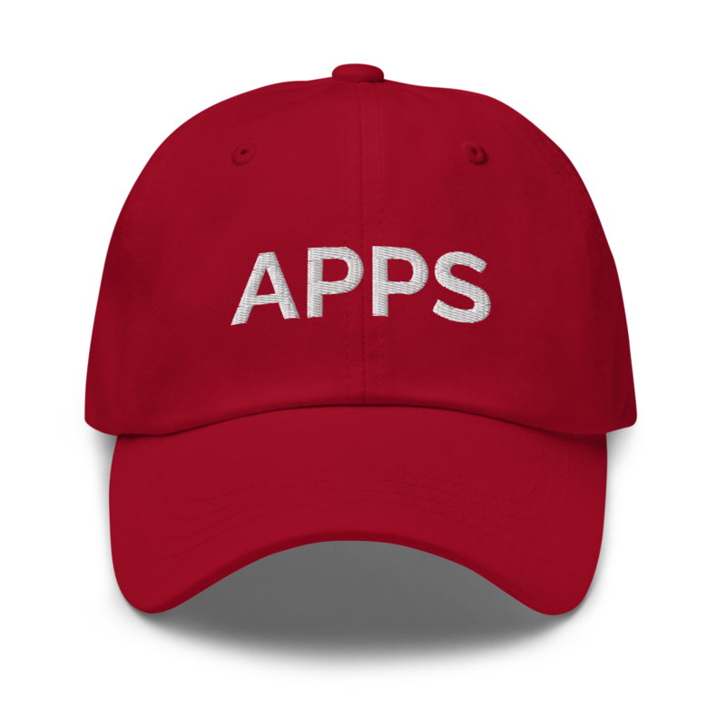 Apps Hat - Cranberry