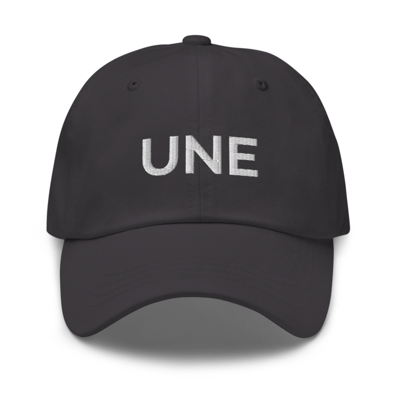 Une Hat - Dark Grey