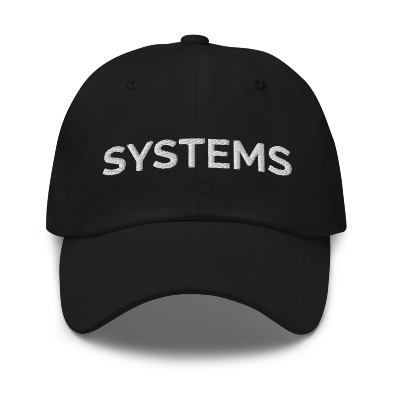 Systems Hat - Black