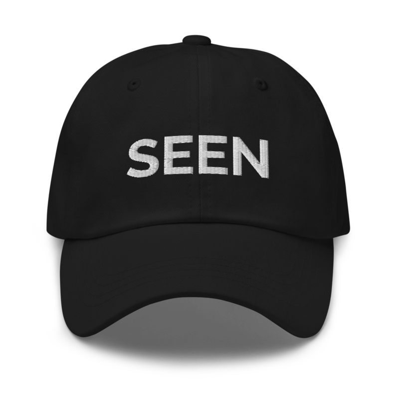 Seen Hat - Black