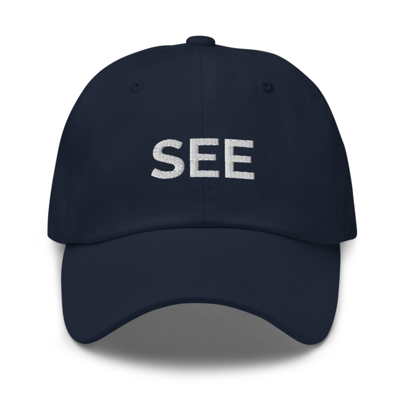 See Hat - Navy