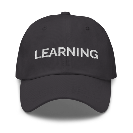 Learning Hat - Dark Grey