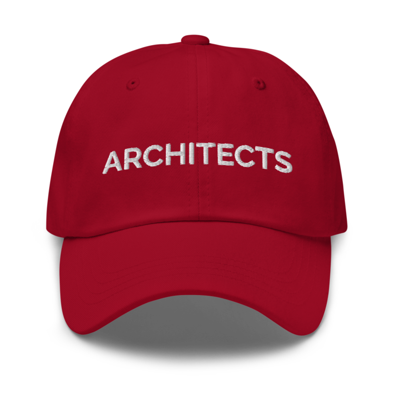 Architects Hat - Cranberry