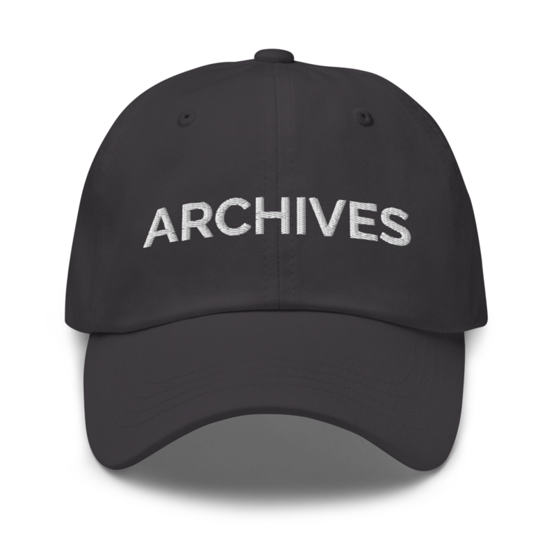 Archives Hat - Dark Grey