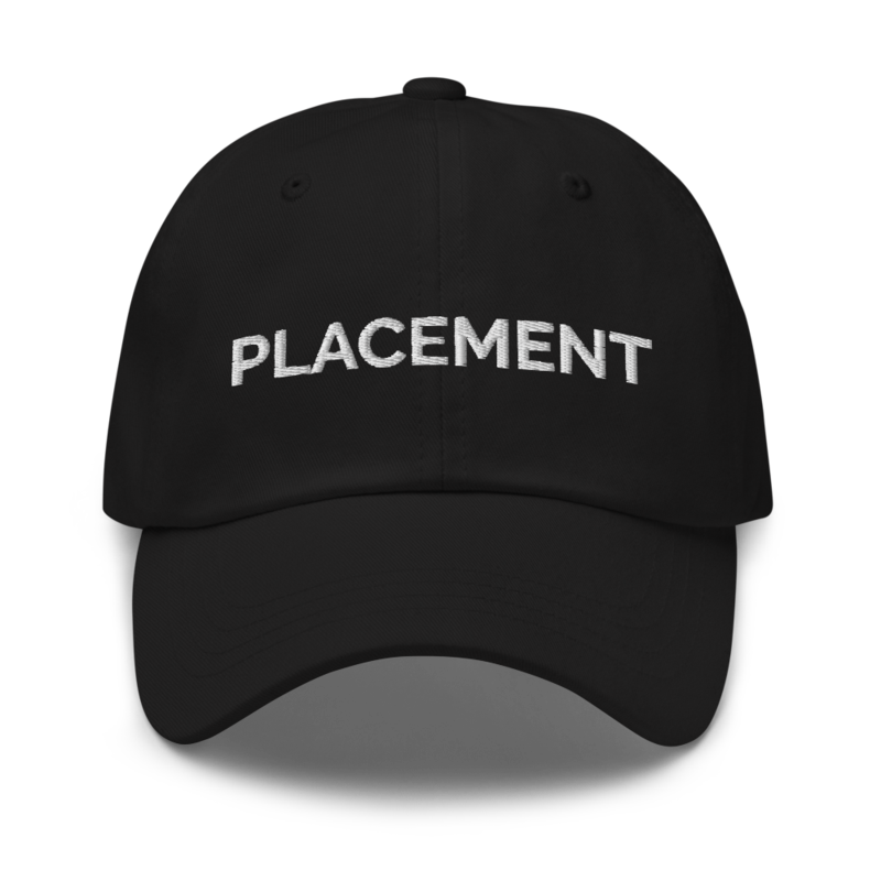 Placement Hat - Black