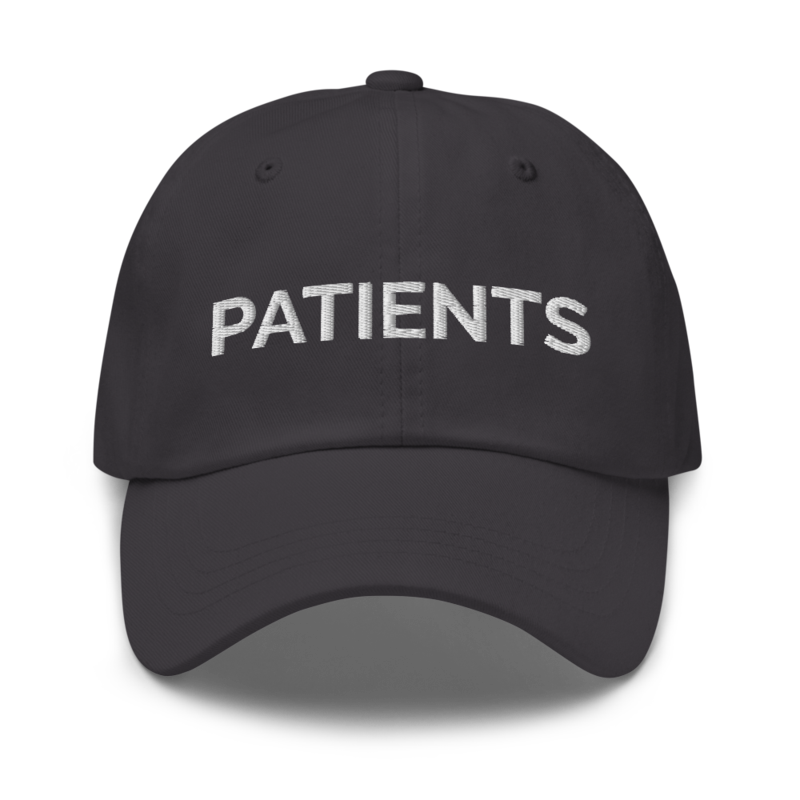 Patients Hat - Dark Grey